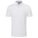 PING Claude Camo Mesh pánske polo, biele