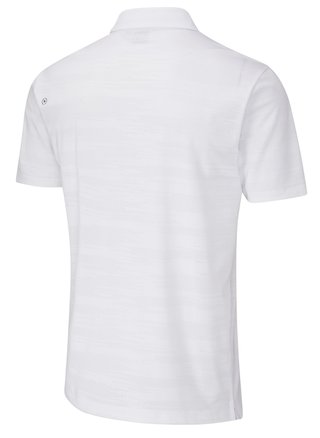 PING Claude Camo Mesh pánske polo, biele