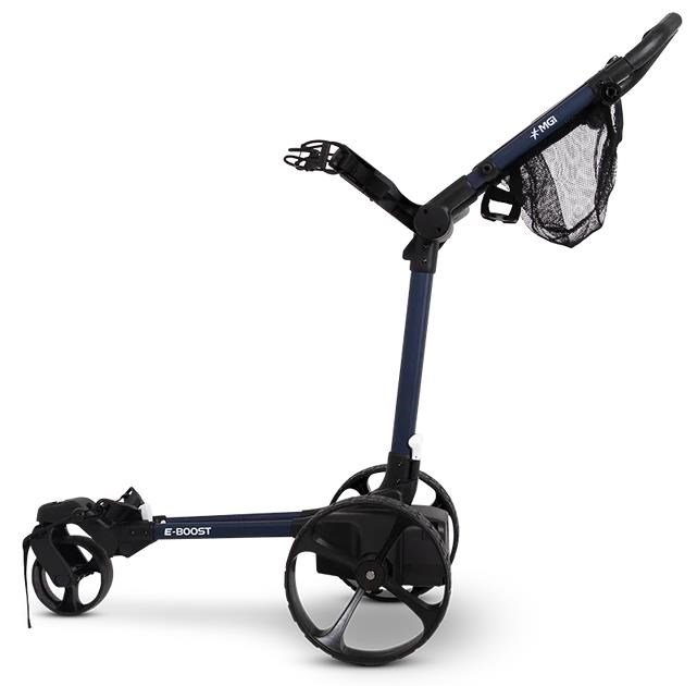 MGI E-Boost hybrid golf trolley 2026 elektrický vozík, modrá