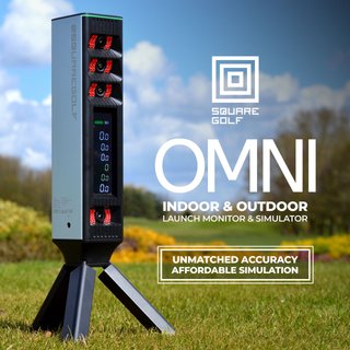Square Golf OMNI EDITION launch monitor