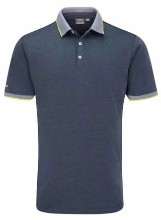 PING Gideon pánske polo, light navy marl