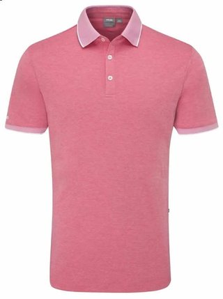 PING Gideon pánske polo, rhapsody pink marl