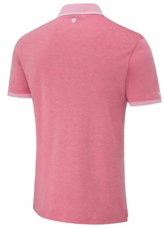 PING Gideon pánske polo, rhapsody pink marl