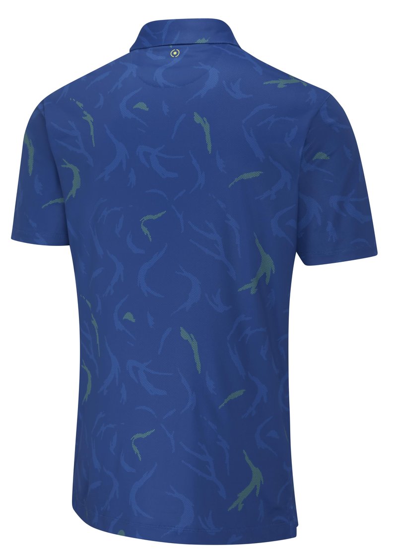 PING Ephron Printed pánske polo, inky multi