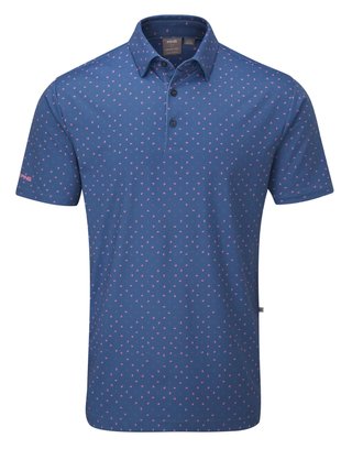 PING Ephron Printed pánske polo, stellar multi