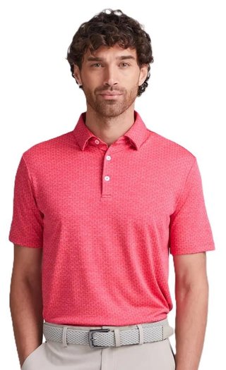 PING Rafe pánske polo, rhapsody pink