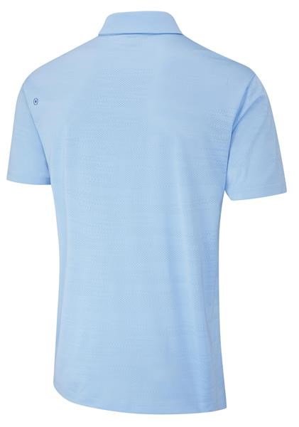 PING Claude Camo Mesh pánske polo, baltic sea