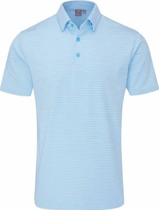 PING Langford pánske polo, baltic sea/white
