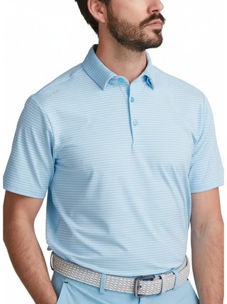 PING Langford pánske polo, baltic sea/white