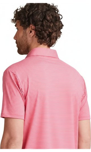 PING Langford pánske polo, rhapsody/pink white