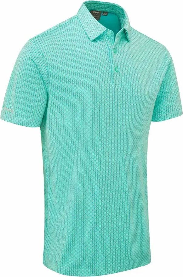PING Hershel pánske polo, green bay multi