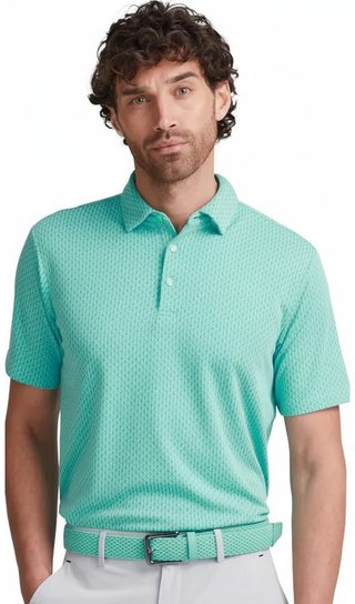 PING Hershel pánske polo, green bay multi