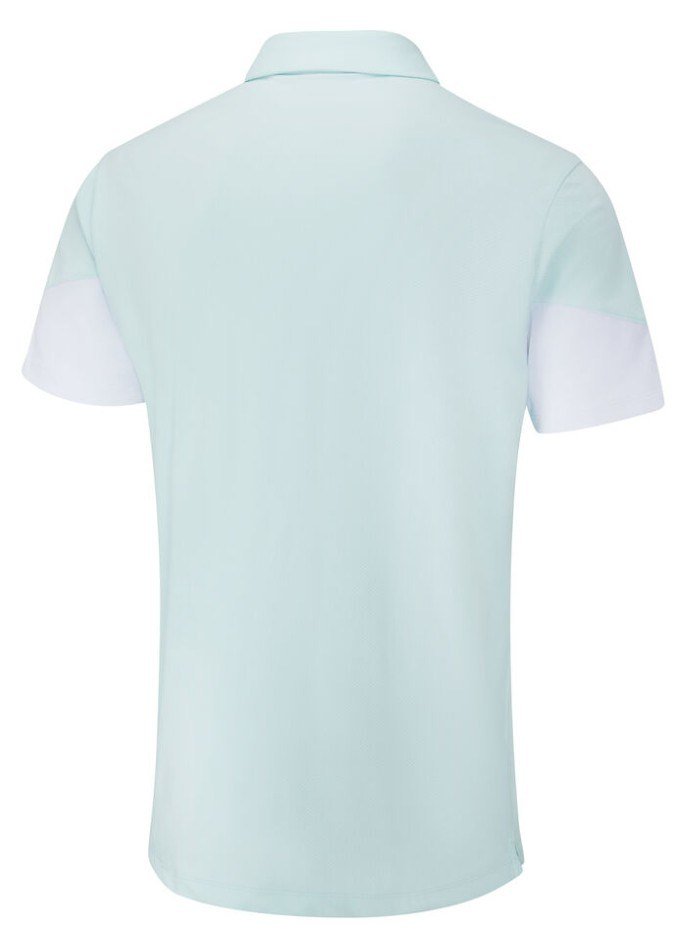 PING Ty pánske polo, seaspray/biela