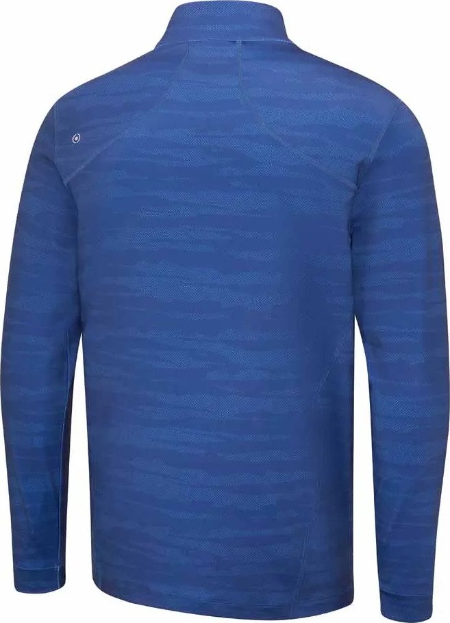 PING Latham Half Zip pánsky midlayer, inky multi