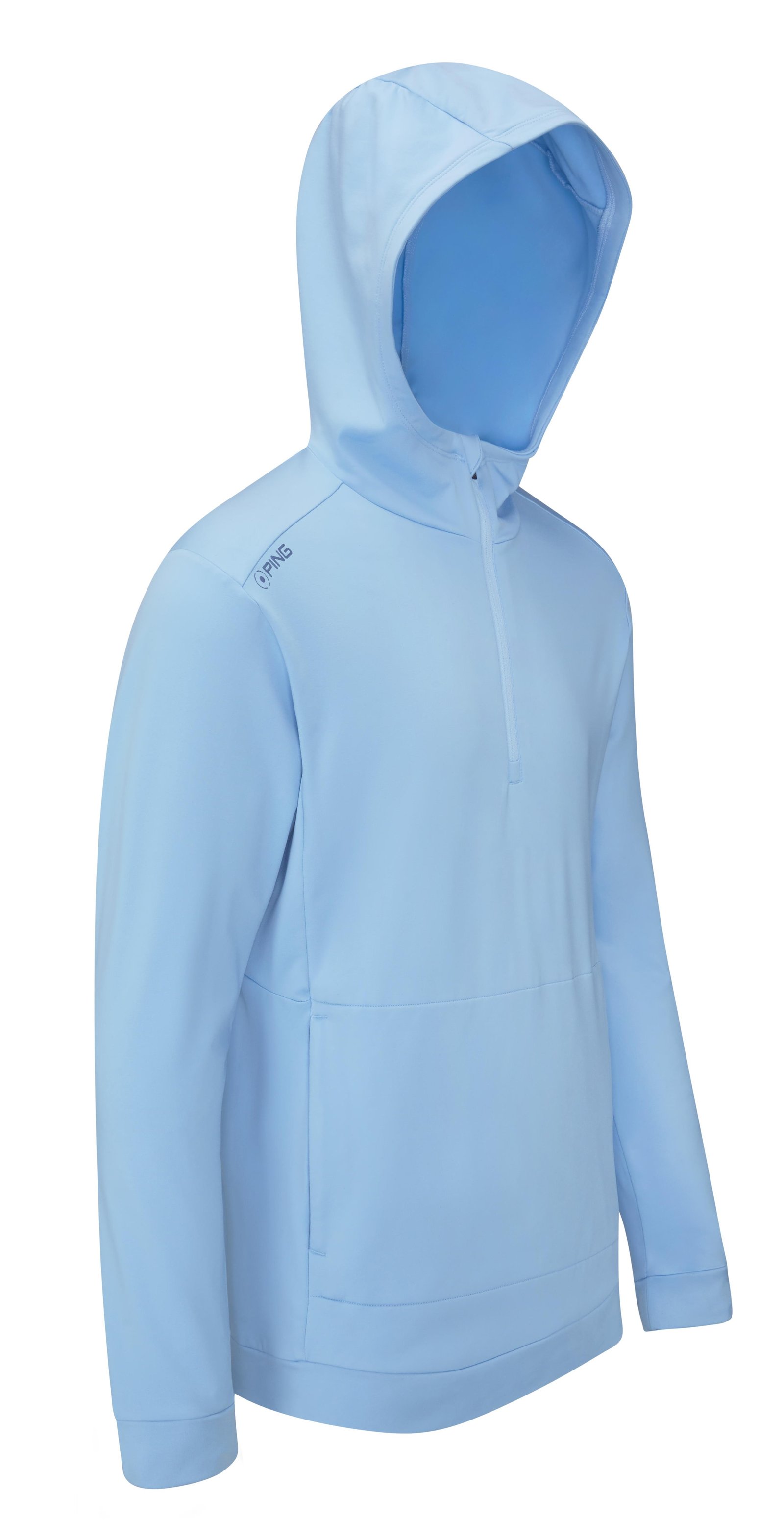 Ping Haldon Hooded Fleece pánska mikina, baltic sea
