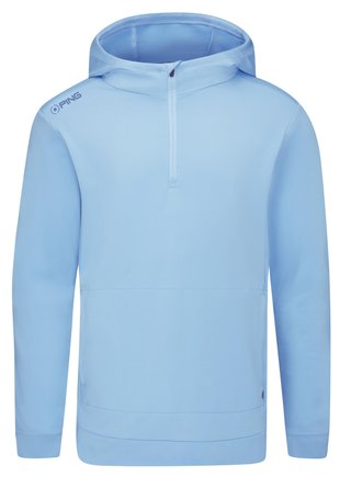 Ping Haldon Hooded Fleece pánska mikina, baltic sea