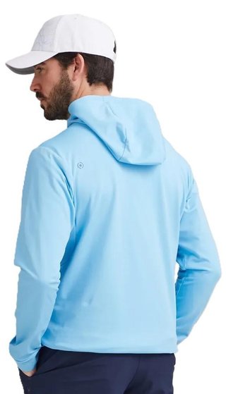 Ping Haldon Hooded Fleece pánska mikina, baltic sea