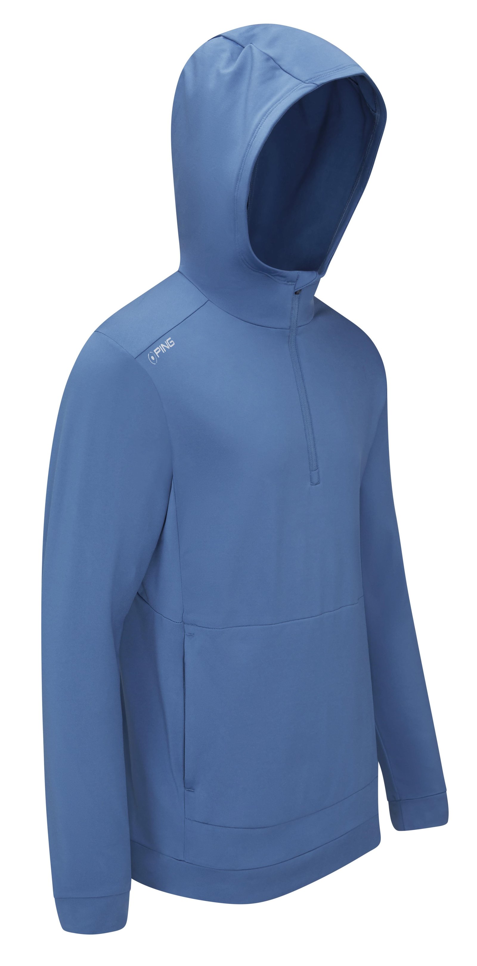 PING Haldon Hooded Fleece pánska mikina, stellar