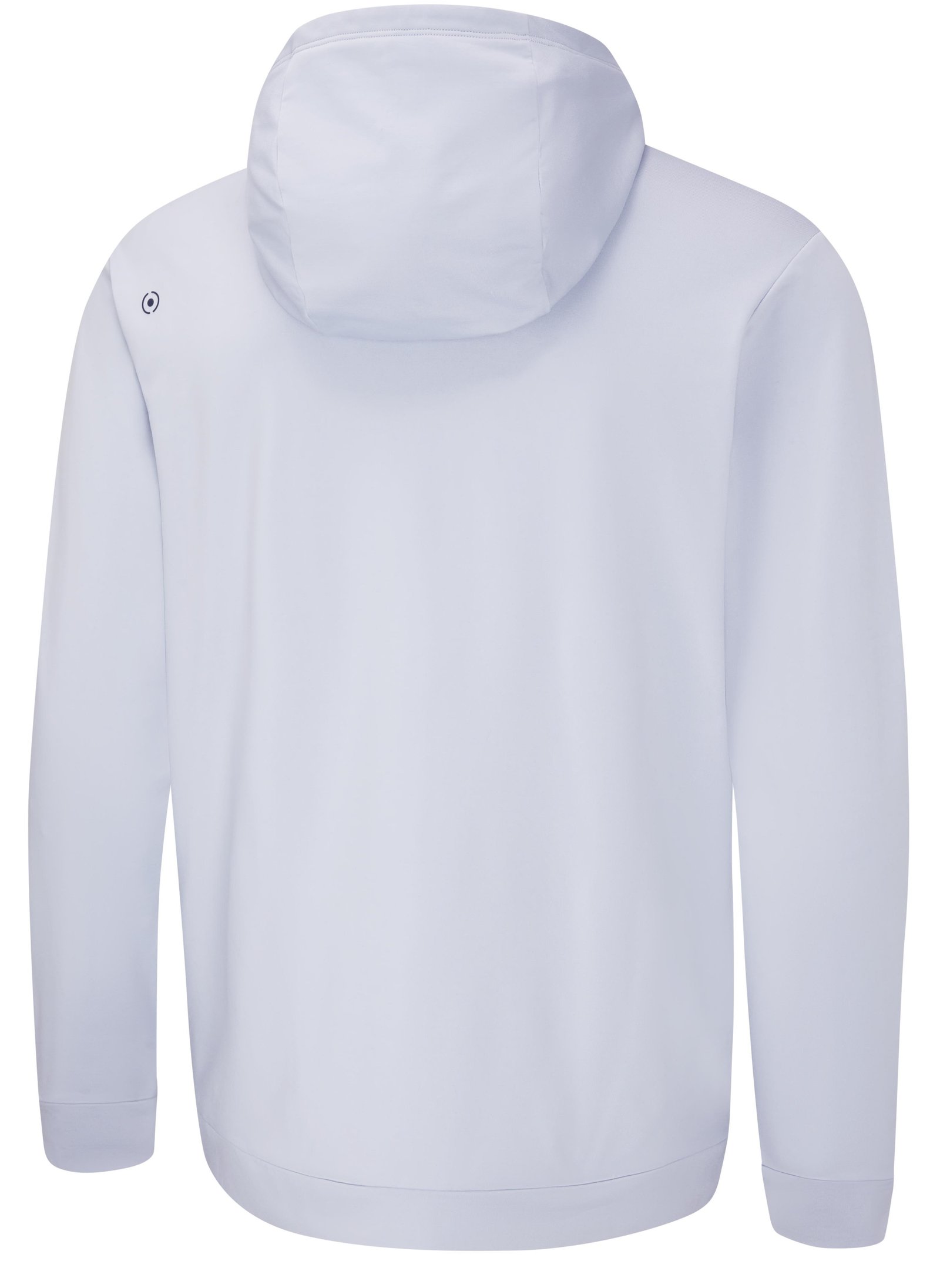 PING Haldon Hooded Fleece pánska mikina, pearl grey