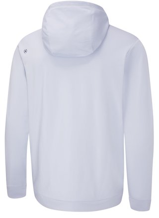 PING Haldon Hooded Fleece pánska mikina, pearl grey