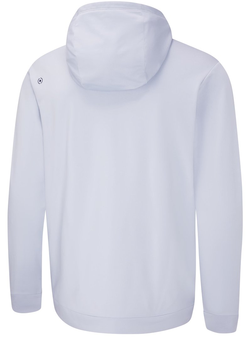 PING Haldon Hooded Fleece pánska mikina, pearl grey