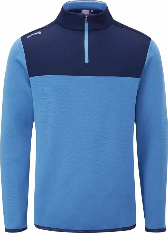 PING Kinver pánska mikina, stellar/navy