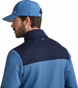 PING Kinver pánska mikina, stellar/navy