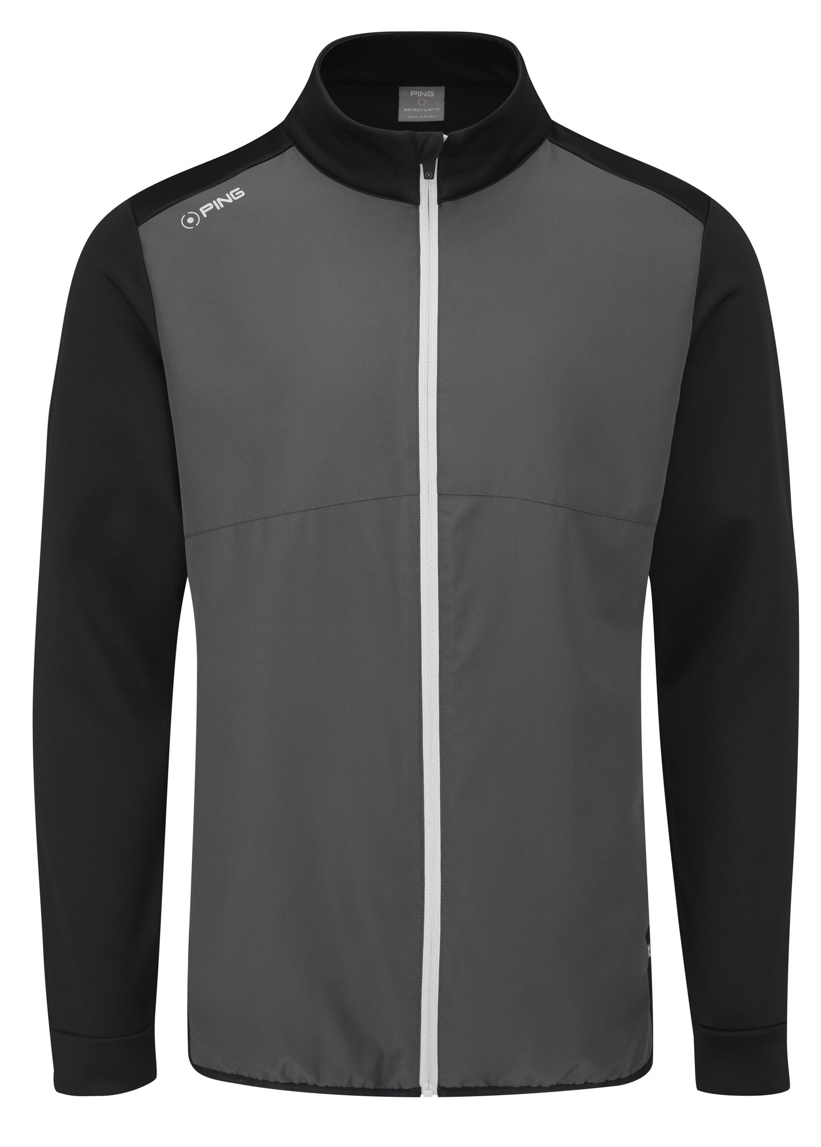 PING Burford pánska bunda, asphalt/black