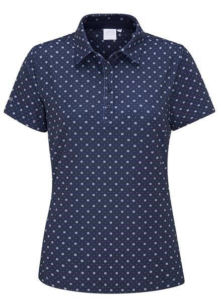 PING Aeria Printed dámske polo, micro monogram