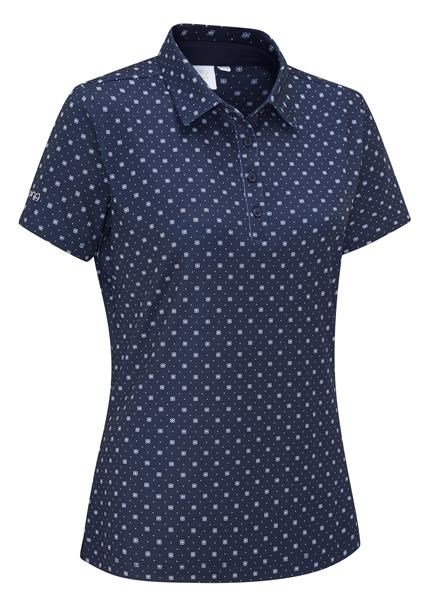 PING Aeria Printed dámske polo, micro monogram