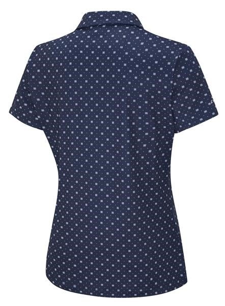 PING Aeria Printed dámske polo, micro monogram