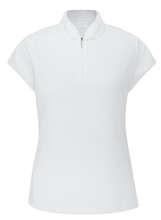 PING Evetta Jacquard dámske polo, biele