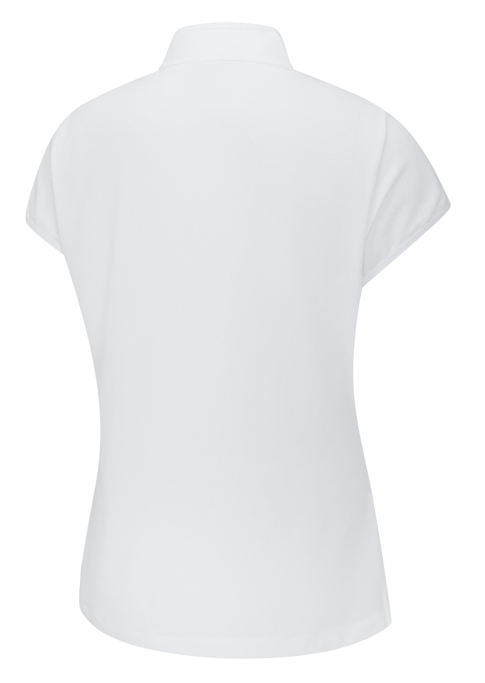 PING Evetta Jacquard dámske polo, biele