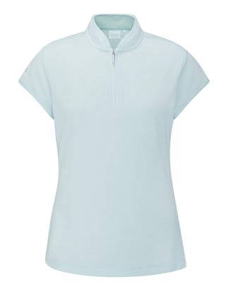 PING Evetta Jacquard dámske polo, seaspray