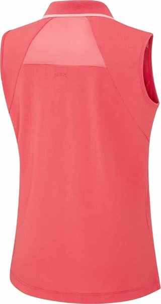PING Eben Sleeveless dámske polo, paradise pink