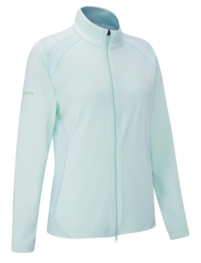 PING Eda Lightweight Full Zip dámska bunda, seaspray