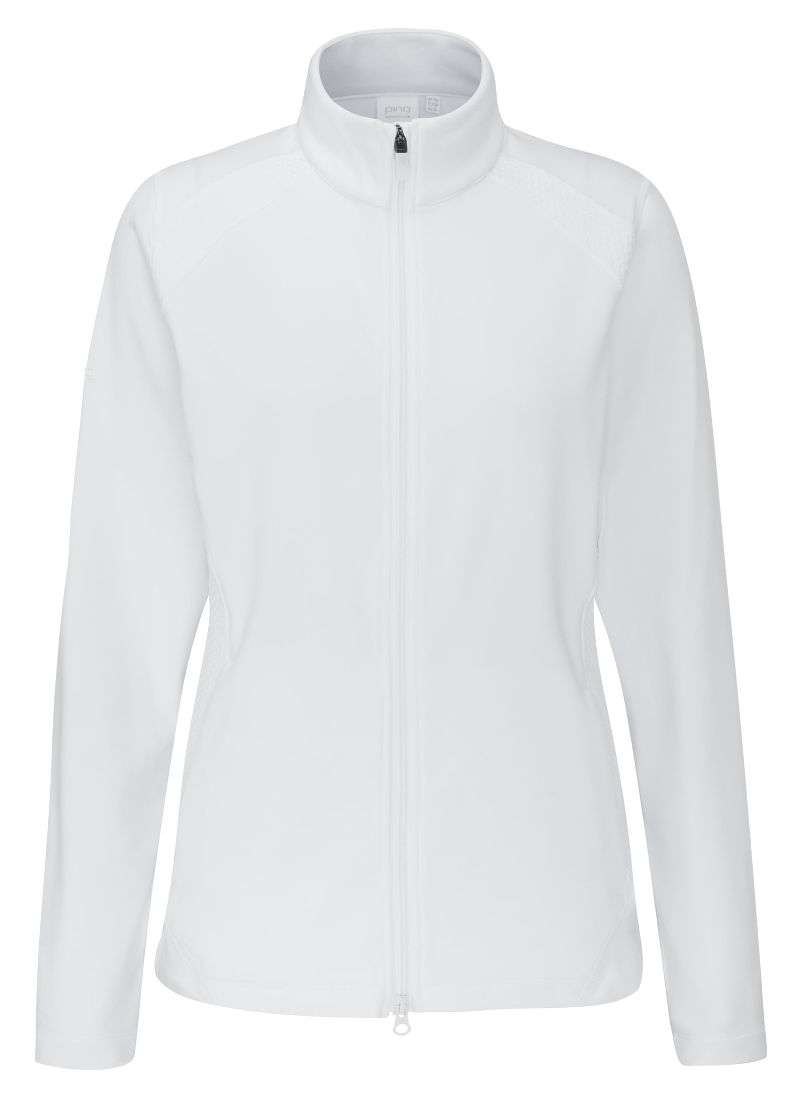 PING Eda Lightweight Full Zip dámska bunda, biela