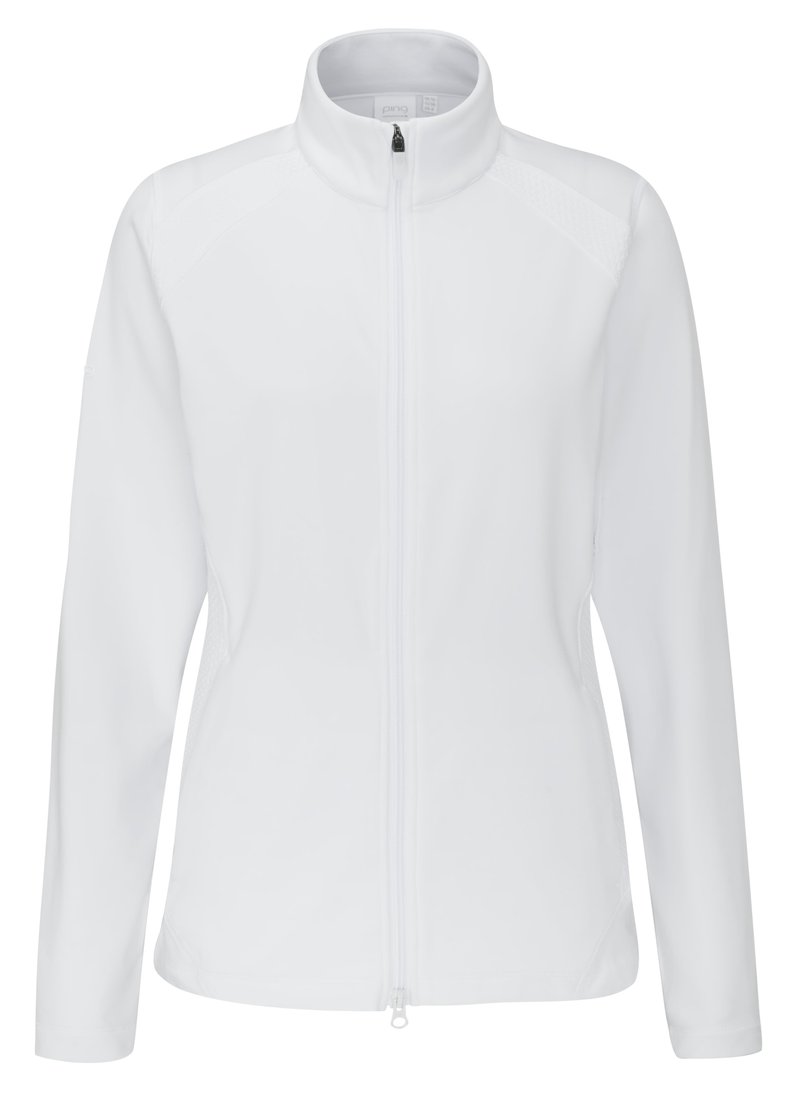 PING Eda Lightweight Full Zip dámska bunda, biela