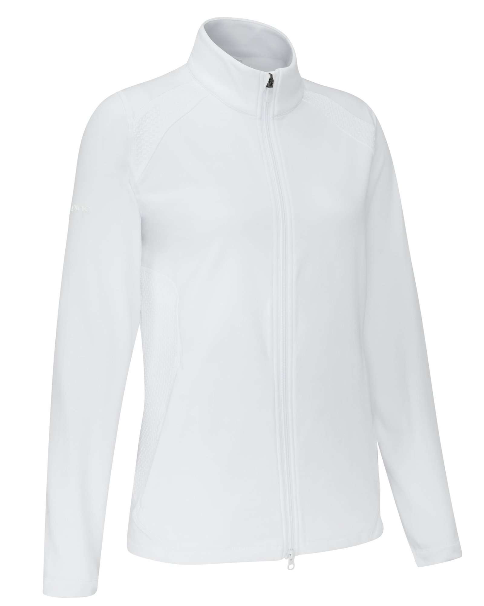 PING Eda Lightweight Full Zip dámska bunda, biela