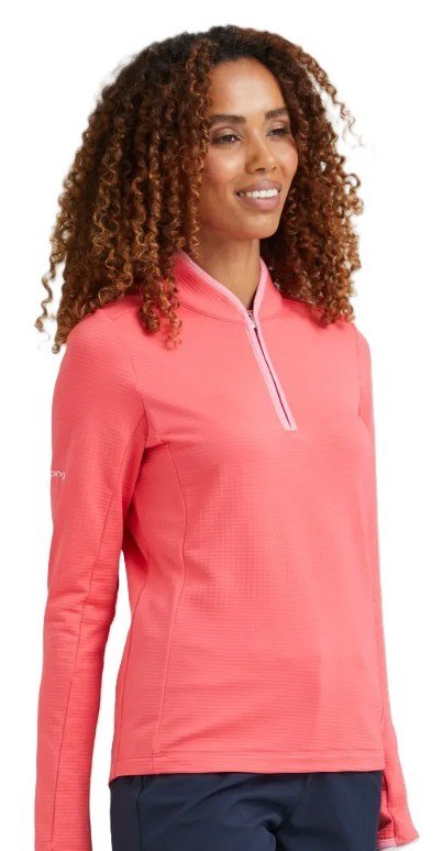 PING Abigale Fleece dámska mikina, paradise pink