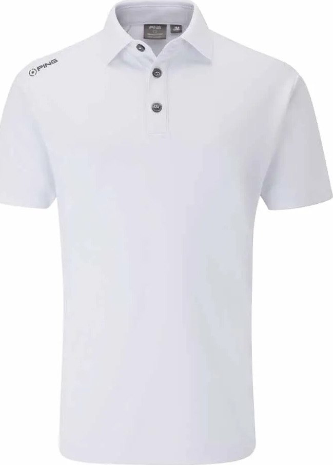 PING Lindum Junior detské polo, biele