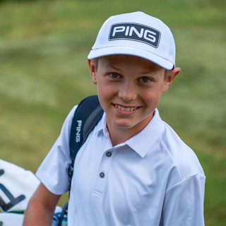 PING Lindum Junior detské polo, biele