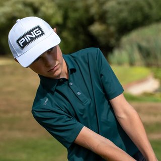 PING Lindum Junior detské polo, pine