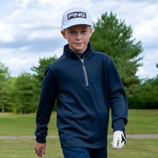 PING Ramsey Junior detská mikina, navy