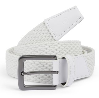PING Stretch Webbing pánsky opasok, biely