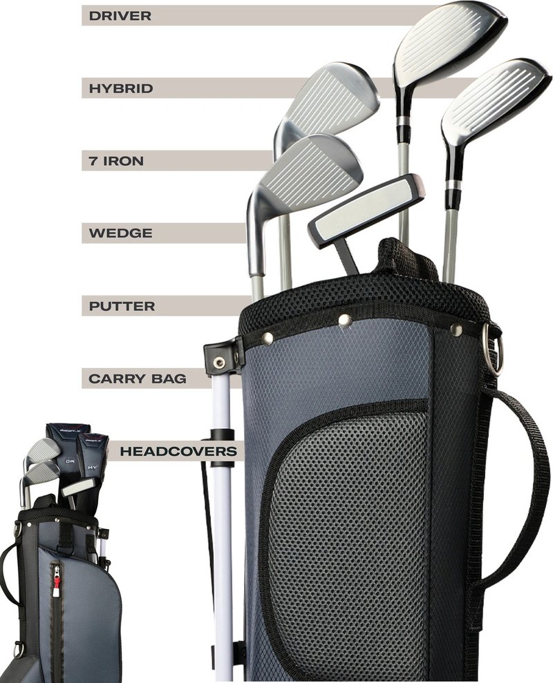 Wilson Profile JR juniorský golfový set, ocel/grafit