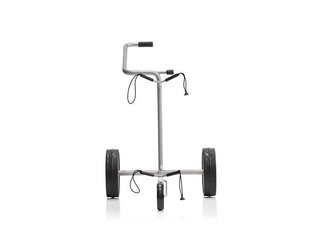 JuStar Silver 3-Wheeled tlačný vozík, titanium silver