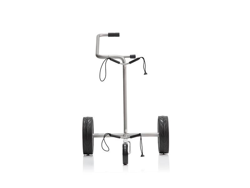 JuStar Silver 3-Wheeled tlačný vozík, titanium silver