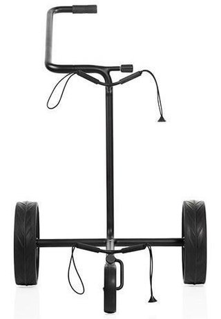 JuStar Black 3-Wheeled tlačný vozík, čierny