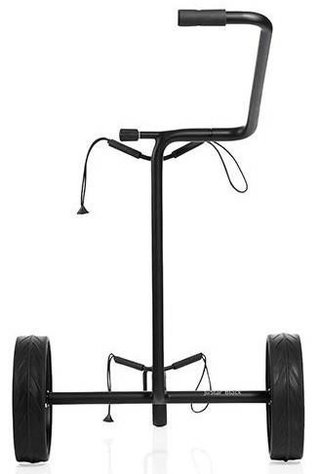 JuStar Black 3-Wheeled tlačný vozík, čierny